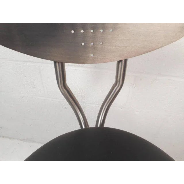 1970s Contemporary Modern Industrial Style Bar Stools - Set of 5 For Sale - Image 5 of 11