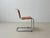 Cantilever Chair with Cognac Leather Covering For Sale - Image 14 of 18