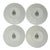 Rare 1990s Gien France "Les Gastronomiques De La Santé" Fruit Plates - Set of 4 For Sale - Image 10 of 10