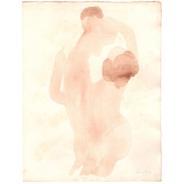 Rodin, Tu ne diras pas cela\., Nude, Original Lithograph, 1902 For Sale - Image 9 of 9