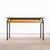 Brown Mid-Century French Double School Desk or Console Table from Mullca, 1960s For Sale - Image 8 of 10