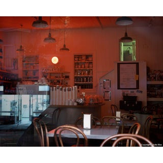 Contemporary Night Photograph "Farley's After Close" by John Vias For Sale