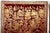 Wood 1980s Robert Crowder Four-Panel Chinoiserie Screen With Gold Leaf on Red Background For Sale - Image 7 of 8