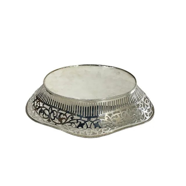 1950s Dutch Silver Bread Basket from Aubert & Zn For Sale - Image 5 of 7