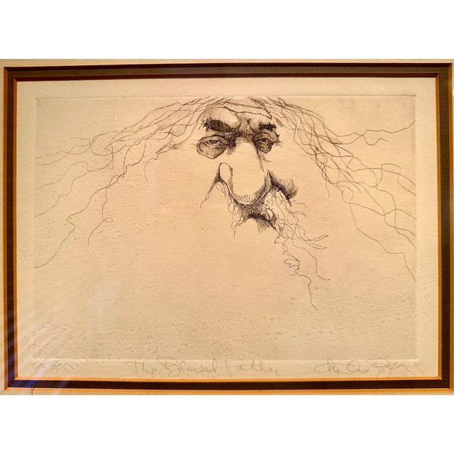 "The Blessed Father" is a signed, numbered 95/100 limited edition etching on rag paper by the famous American artist,...