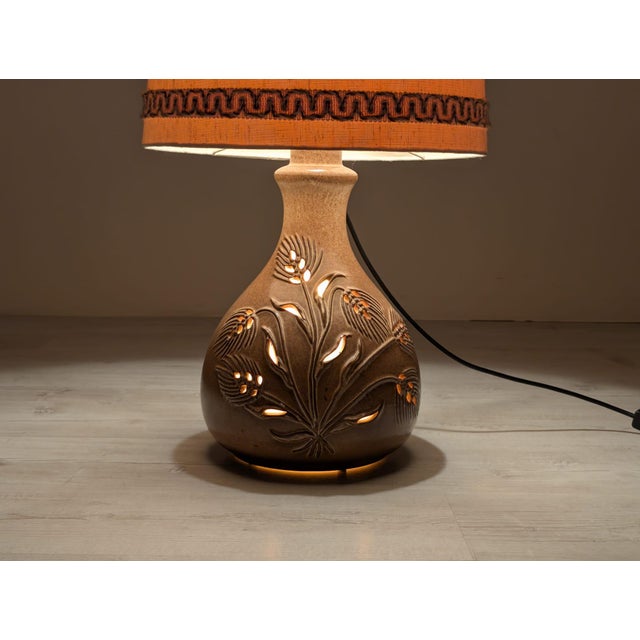 Mid-Century Ceramic Table Lamp from, 1970s For Sale - Image 12 of 16