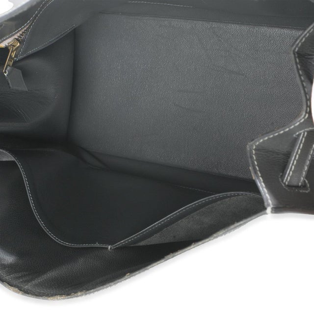 Gray Ardoise Box Sellier Kelly 32 GHW For Sale - Image 8 of 9