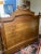Wood French Louis XVI Walnut Full-Size Headboard with Carvings, 19th Century For Sale - Image 7 of 7