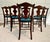 Set of 6 Antique Victorian Eastlake Walnut Dining Chairs With Burled Shield Backs For Sale - Image 12 of 15