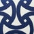 Schumacher Schumacher X Trina Turk Santorini Print Indoor & Outdoo 20" Pillow in Marine For Sale - Image 4 of 5
