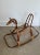 Hi Ho Silver...Away! In the style of Franco Albini, this vintage pony is the perfect accent for that eccentric boho room....