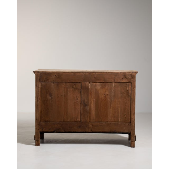 Brown 19th Century Provincial Oak Buffet For Sale - Image 8 of 15