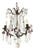 French 19th Century Petite Crystal Chandelier For Sale