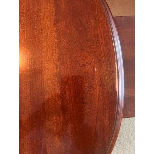 Queen Anne 1990s Gordon's Queen Anne Style Side Table For Sale - Image 3 of 6