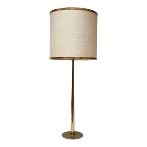 Tall Swedish Modern Brass Table Lamp Model B66 by Hans Agne Jakobsson
