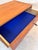 Wood Teak Chest of Drawers with Lock, Denmark, 1960s For Sale - Image 7 of 11