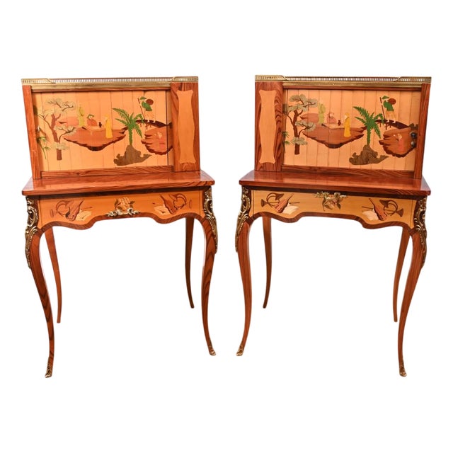 French Side Cabinets, 1890s, Set of 2 For Sale