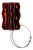 Amber Magma Keyring by Mana For Sale