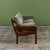 Mid 20th Century Rosewood and Mohair Velvet Sofa For Sale - Image 5 of 16
