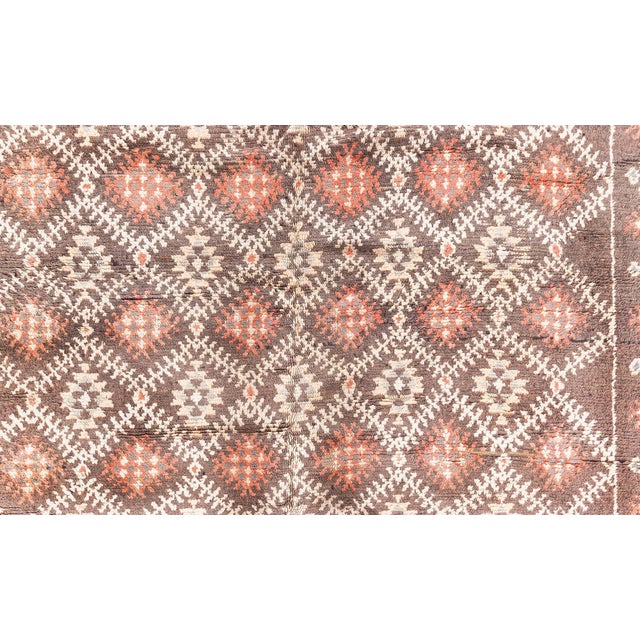 Mid 20th Century Vintage Moroccan Rug Doris Leslie Blau For Sale - Image 5 of 9