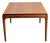 Mid-Century Modern 1963 Lane Furniture Rhythm Walnut & Pecan Lamp Table — MCM Square End Side Coffee Table For Sale