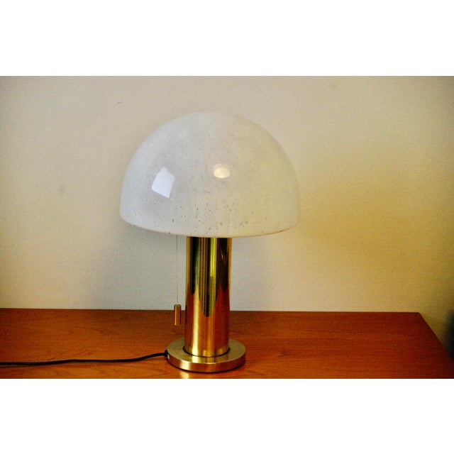 Mushroom Table Lamp from Glasshutte Limburg, 1970 For Sale - Image 4 of 9