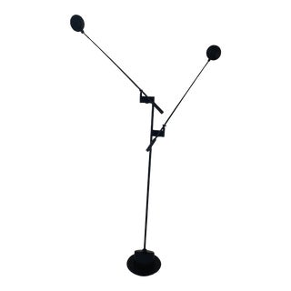 1980s Post Modern Sonneman for George Kovacs 2 Feather Floor Lamp For Sale