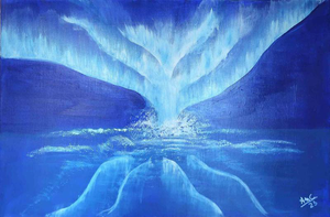 Anna Maria Caboni, Sea, 2010s, Acrylic Painting