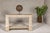 Early 21st Century Mughal Style Whitewash Console Table with Carved Apron and Lower Shelf For Sale - Image 5 of 12