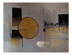 Anna Maria Caboni, Geometry 3, Acrylic Painting, 2026