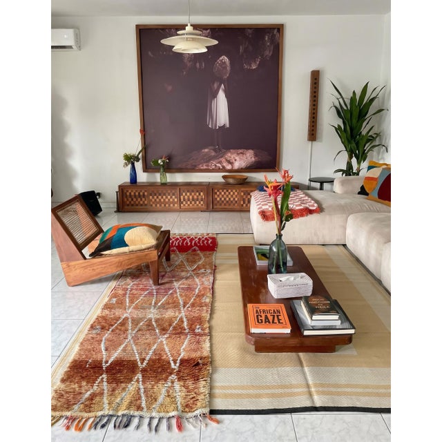 Ombré Berber Wool Runner Rug - 9.8 X 3.2 Ft For Sale In Cleveland - Image 6 of 8