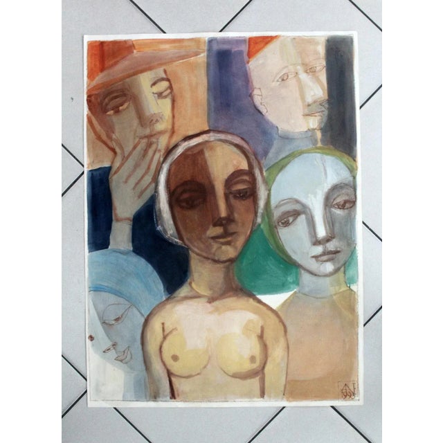 ADAM NIEMCZYC (born in 1914). Painter, graphic artist, poet, novelist. He practiced easel, mural painting and book...