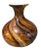 Glass Mid-Century Modern Attributed Murano Style Blown Spiraled Art Glass Earth Colors Vase For Sale - Image 7 of 7