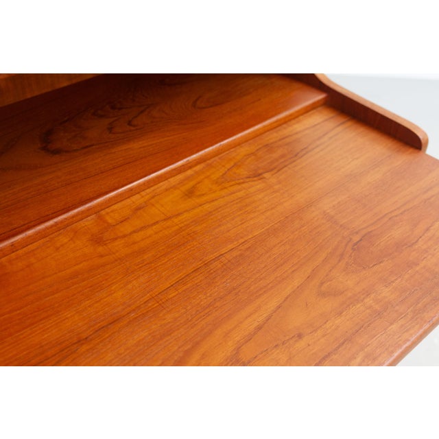 Mid-Century Danish Teak Vanity Dresser, 1960s For Sale - Image 17 of 18