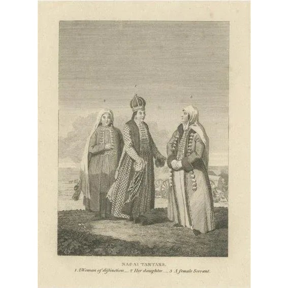 Geissler, Social Hierarchy of the Nagai Tartars, 1800, Paper For Sale - Image 6 of 6