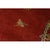 1920s Red Floral Antique Chinese Art Deco Water Bird Rug 8'2" X 9'8" Wool Carpet For Sale - Image 9 of 10