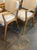 Late 20th Century Set of 4 Vintage Italian Gio Ponti Manner Chairs For Sale - Image 5 of 6