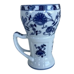 Vintage 1970s Ice Cream Soda Mug Onion Pattern by Vienna Woods