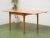 Pecan Vintage Dining Table For Sale - Image 4 of 9