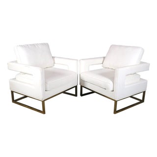1960s Mid-Century Style Lounge Chairs - 2 Pieces For Sale