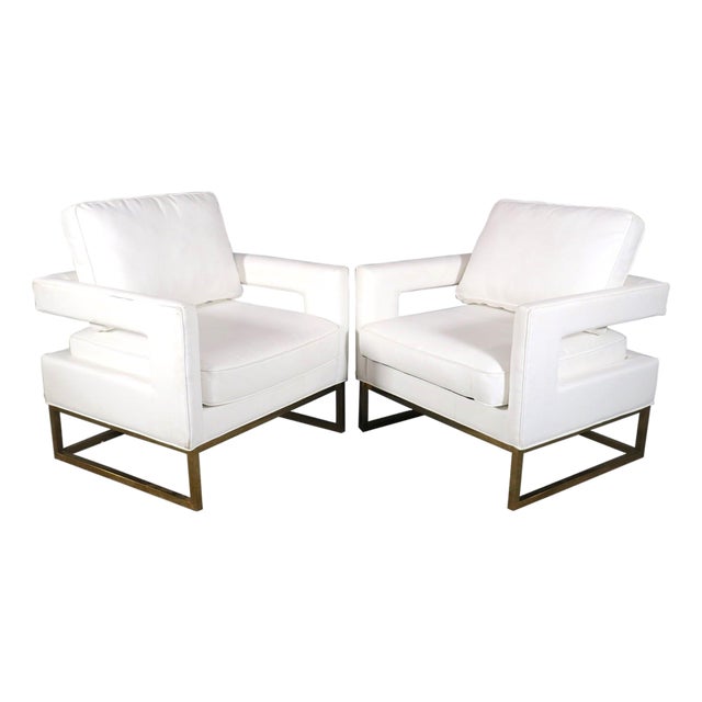 1960s Mid-Century Style Lounge Chairs - 2 Pieces For Sale