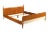 Bed Frame in Laminate & Mahagony, 1960s For Sale