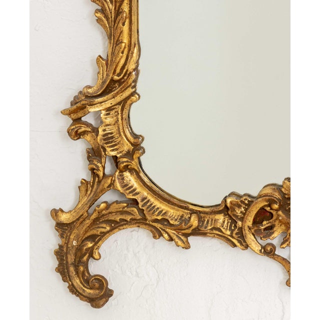 Baroque Style Gilt Composite Framed Mirror For Sale - Image 4 of 8