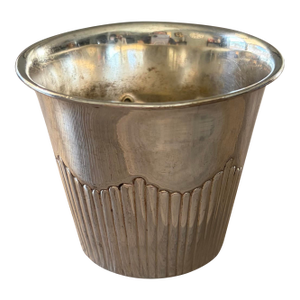 Vintage Silverplate Half-Fluted Julep Tumbler Cup