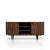 Wood Danish Design Walnut Sideboard For Sale - Image 7 of 7
