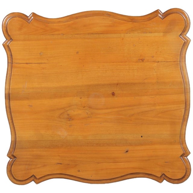 Baroque Small Rococo Style Table in Cherrywood, 1850s For Sale - Image 3 of 18
