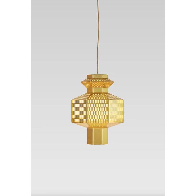 Jaime hayson ma-rock t pe golden suspension lamp for parachilna when you see this lamp you immediately get transported to...