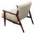 Mid Century Modern Lounge Side Accent Chair 6614 For Sale