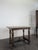 Rustic Louis XIII Oak Table with Baluster Legs and H-Shaped Stretcher For Sale - Image 3 of 8