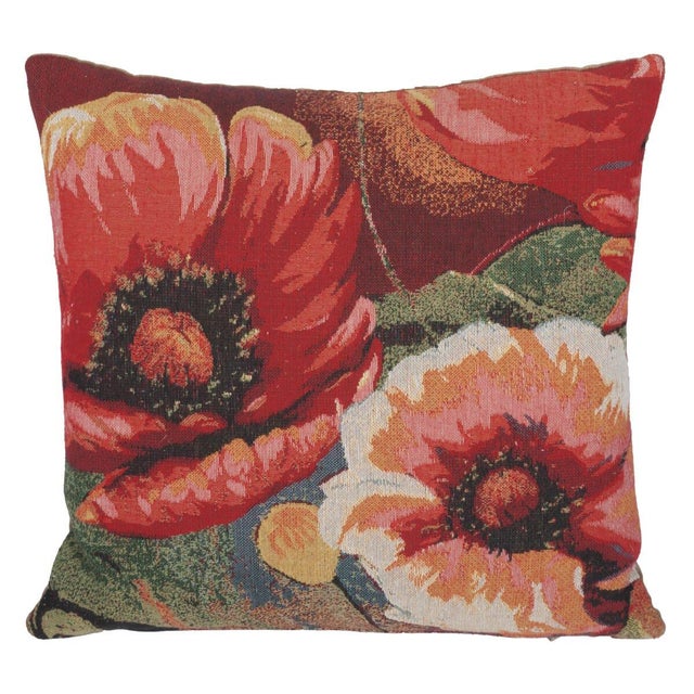 This beautiful tapestry cushion is finely woven by skilled weavers on traditional Jacquard Tapestry looms. The tapestry...